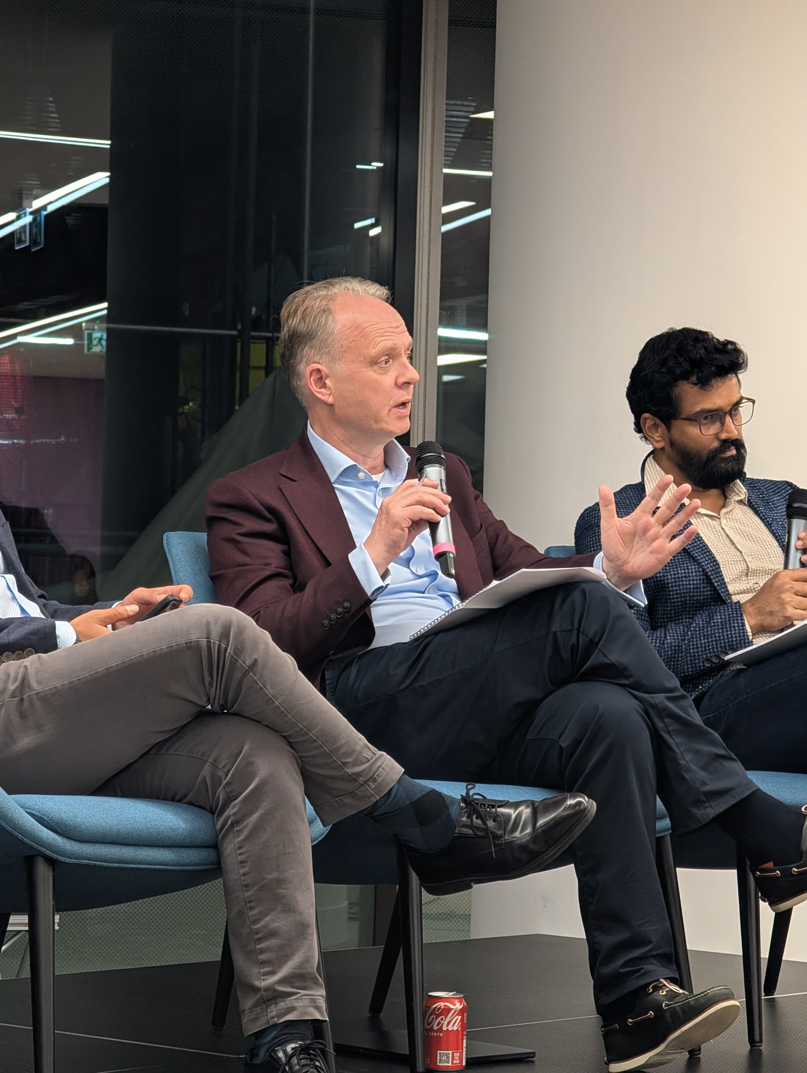 Dr Andy G Sellars and Dr Shyam Krishna in conversation