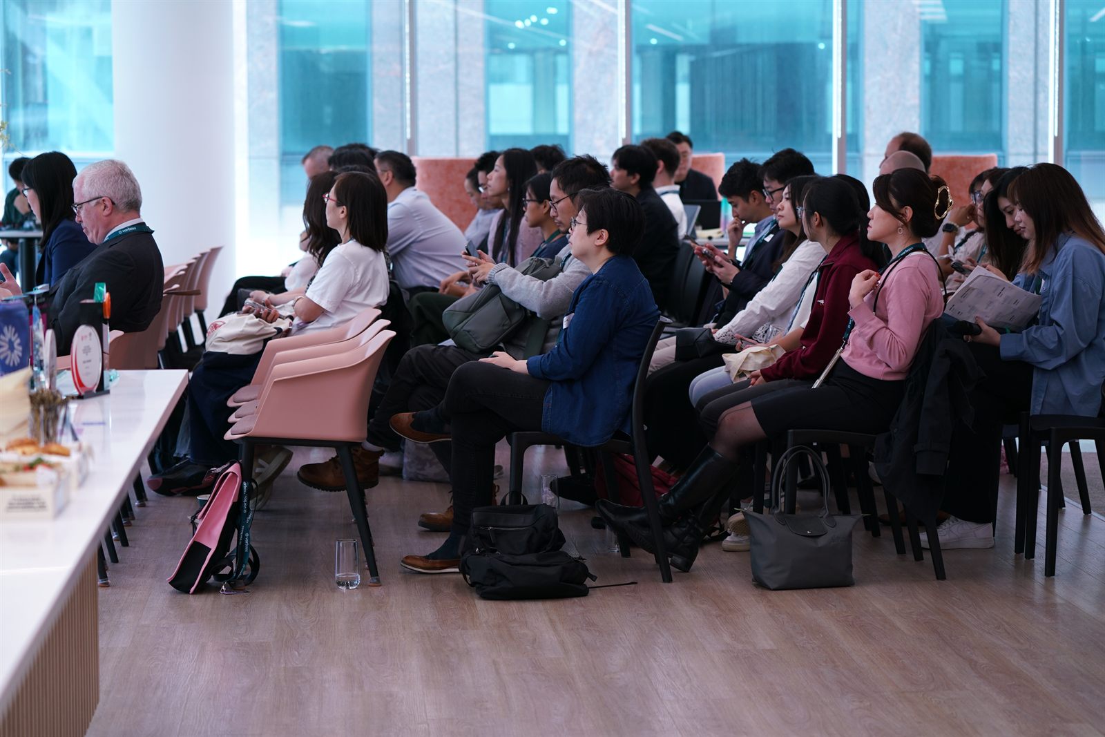 The audience during AI Without Borders