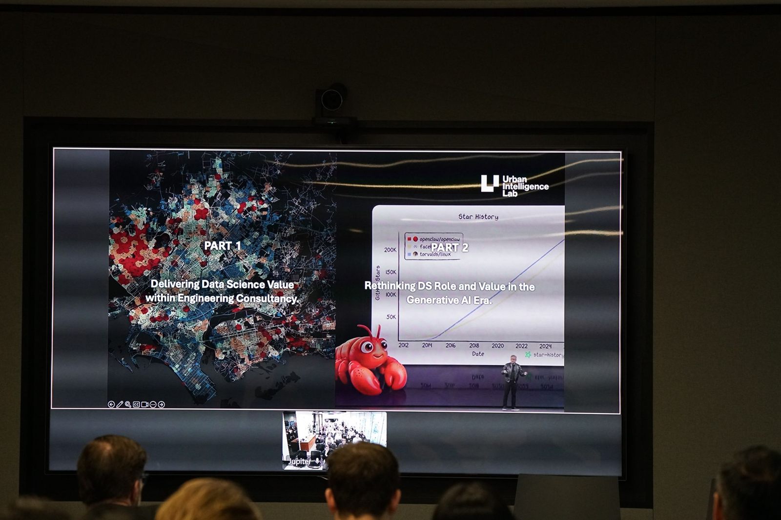 A showcase talk on data science for cities